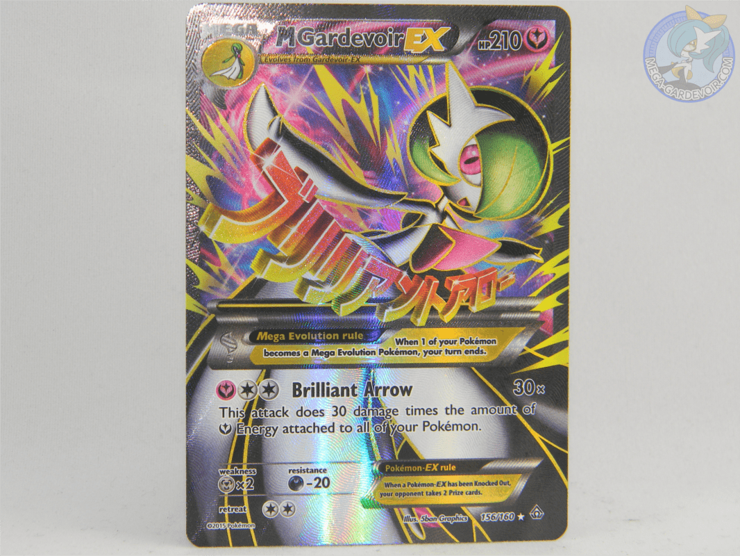 Pokémon TCG MEGA M Gardevoir EX HP210 156/160 Holo Card